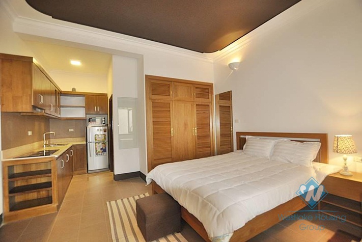 Nice studio apartment for rent in Tay Ho area, Ha Noi